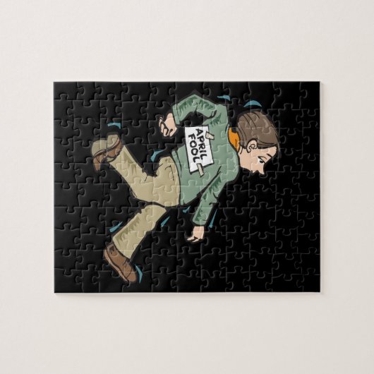 Puzzle Imbécile d'avril (Horizontal)