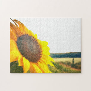 Puzzle Immense Tournesol Jaune photo
