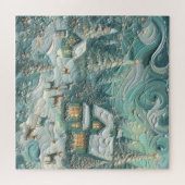 Puzzle Impasto Noël Motif Vacances Whimy Green (Horizontal)