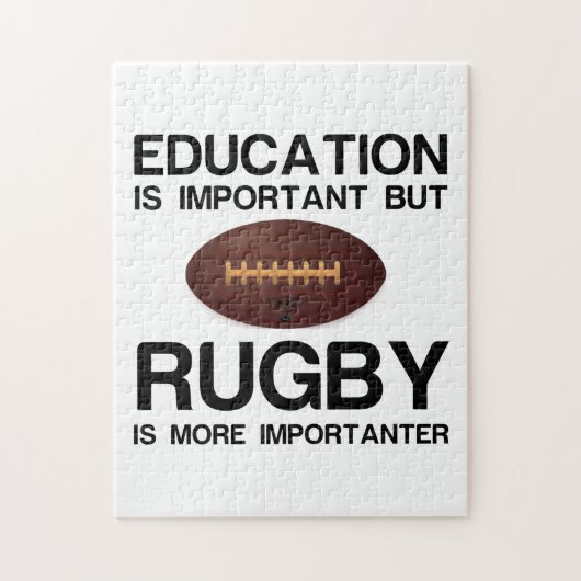PUZZLE IMPORTANTE IMPORTANTE RUGBY DE L'ÉDUCATION (Vertical)
