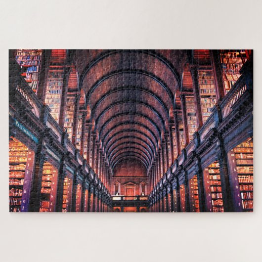 Puzzle Impossible - Bibliothèque antique (Horizontal)