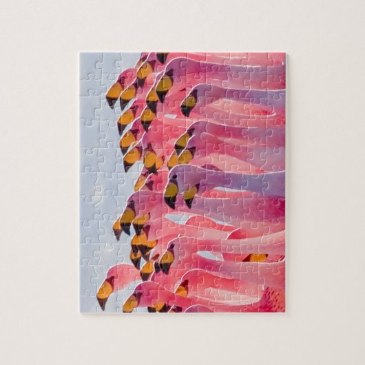 Puzzle impossible - Flamants roses (Vertical)