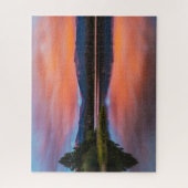 Puzzle Impossible - Lever Du Soleil Sur Le Lac (Vertical)