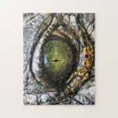Puzzle impossible - Oeil de crocodile (Vertical)