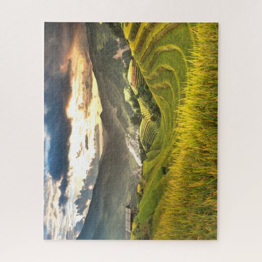 Puzzle Impossible - Terrasses de riz (Vertical)