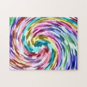 Puzzle impossible : tourbillon coloré (Horizontal)
