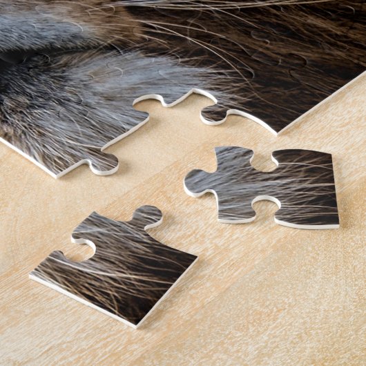 Puzzle Impossible - Zoom du lion (Côté)