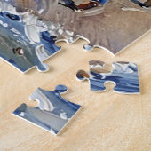 Puzzle Impression à l'huile d'art d'un crabe bleu (Côté)