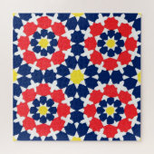 Puzzle Impression abstraite avec étoiles et x-es (Horizontal)