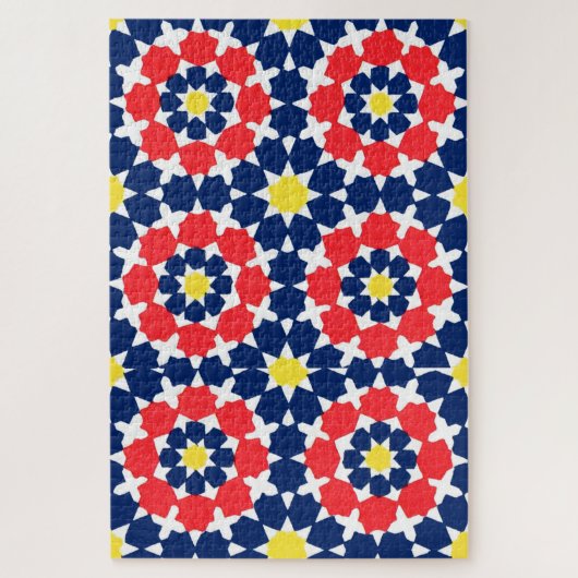 Puzzle Impression abstraite avec étoiles et x-es (Vertical)