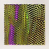 Puzzle Impression Abstraite colorée "Vibrant Wilderness" (Horizontal)