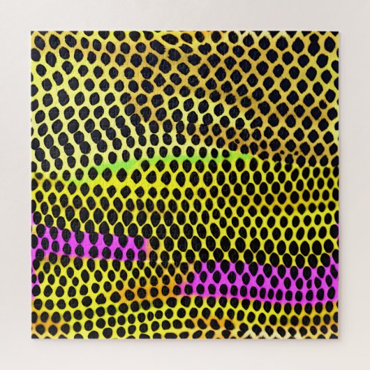 Puzzle Impression Abstraite colorée "Vibrant Wilderness" (Vertical)