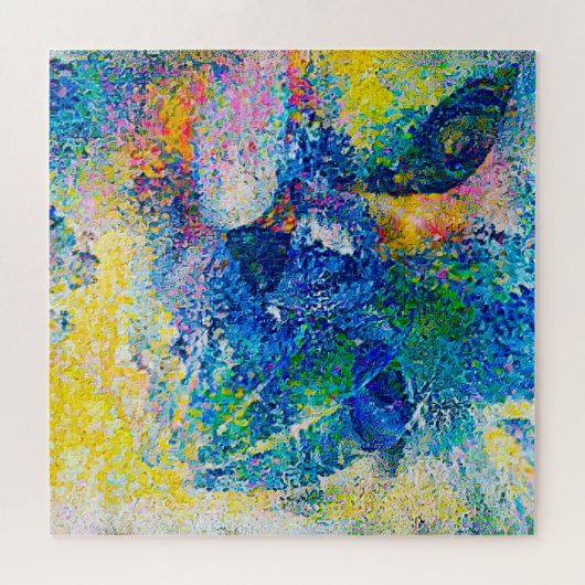 Puzzle Impression Abstraite dynamique (Horizontal)