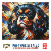 Puzzle Impression acrylique Cavalier King Charles Spaniel