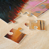 Puzzle Impression acrylique Chien coréen Jindo Cadeau pou (Côté)