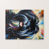 Puzzle Impression acrylique Chien Lhasa Apso Cadeau pour (Horizontal)