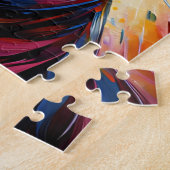 Puzzle Impression acrylique de chien American Pit Bull Te (Côté)