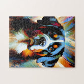 Puzzle Impression acrylique du Grand Bouvier Suisse (Horizontal)