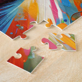 Puzzle Impression acrylique Whippet Cadeau pour amateur d (Côté)