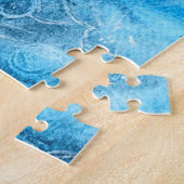 Puzzle Impression batik de méduse lunaire (Côté)