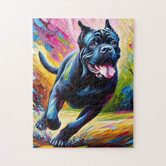 Puzzle Impression d'art acrylique Chien Cane Corso Amoure (Vertical)