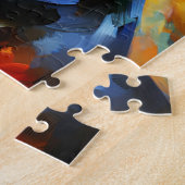 Puzzle Impression d'art acrylique de chien American Bully (Côté)