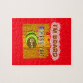 Puzzle Impression d'art d'abeille excentrique (Horizontal)