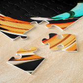 Puzzle Impression d'art de motif traditionnel africain (Côté)
