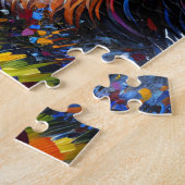 Puzzle Impression d'art en acrylique de chien Briard Cade (Côté)