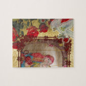 Puzzle Impression d'art graphique de poupée de mariage (Horizontal)
