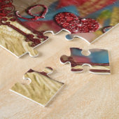Puzzle Impression d'art graphique de poupée de mariage (Côté)