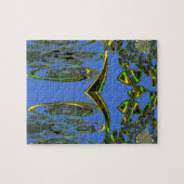 Puzzle Impression d'art Iridescente avec design abstrait  (Horizontal)