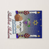 Puzzle Impression d'art Judaica Shabbat Shalom (Horizontal)