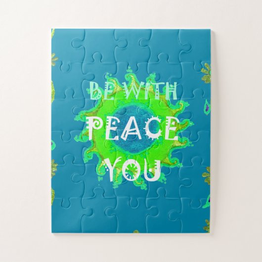 Puzzle Impression d'art Paix soit avec Vous (Vertical)