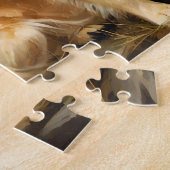 Puzzle Impression de chiens Retriever dorés vintage (Côté)