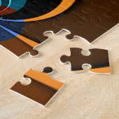 Puzzle Impression de contraste de couleur Abstraite (Côté)