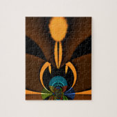 Puzzle Impression de contraste de couleur Abstraite (Vertical)