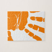 Puzzle Impression de la main (Horizontal)