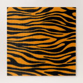 Puzzle Impression de la Zèbre orange Princeton (Horizontal)