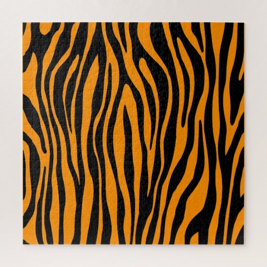 Puzzle Impression de la Zèbre orange Princeton (Vertical)