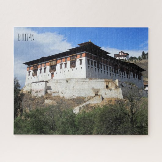 Puzzle impression de paro dzong (Horizontal)