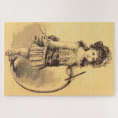 Puzzle Impression de petite fille victorienne (Horizontal)