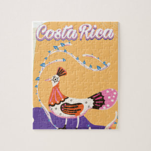 Puzzle Impression de voyage vintage costaricain