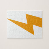 Puzzle Impression Énergie Jaune Foudre (Horizontal)