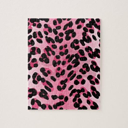 Puzzle Impression guépard rose RAB Rockabilly (Vertical)