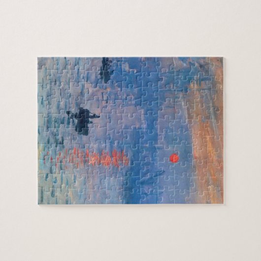 Puzzle Impression, lever de soleil, Claude Monet (Horizontal)