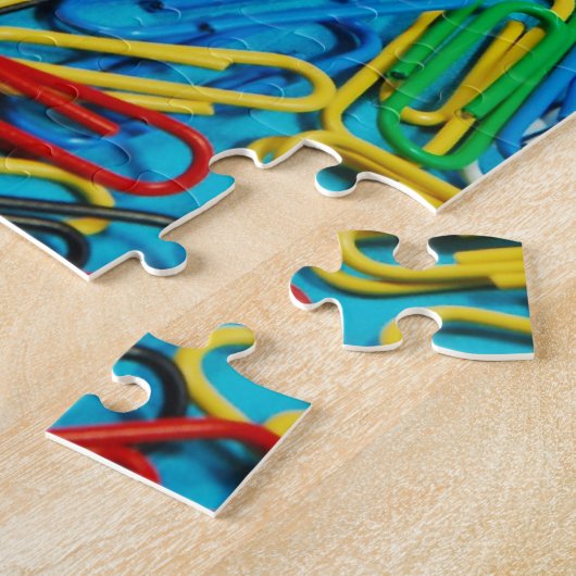 Puzzle Impression papier couleur (Côté)