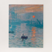 Puzzle Impression Sunrise Claude Monet (Vertical)