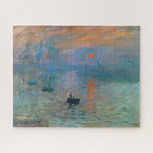 Puzzle Impression Sunrise par Claude Monet (Horizontal)