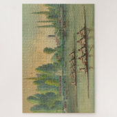 Puzzle Impression sur toile de la course d'aviron de l'éq (Vertical)